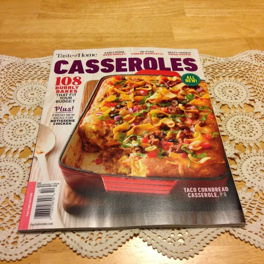 Taste of Home Cookbook Magazines - So Simple and Casseroles
